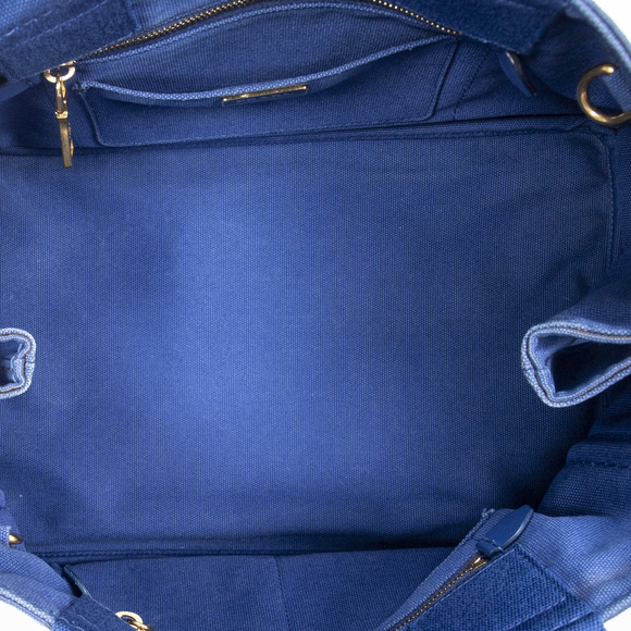 Prada Medium Canapa Tote - Picture 7 of 8